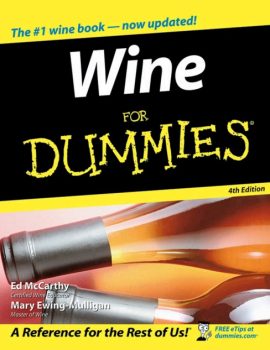 Wine For Dummies 4th Ed